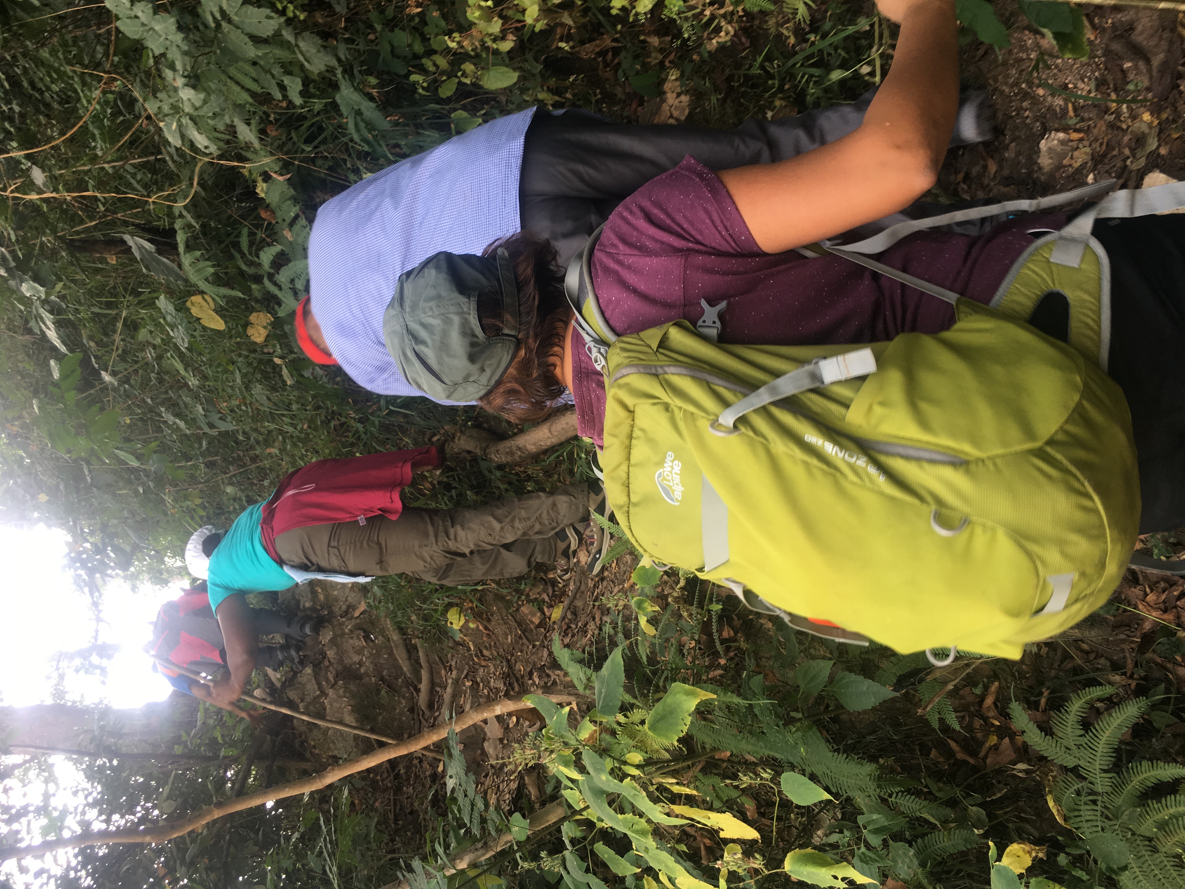 Tsenku team on a mountain peak